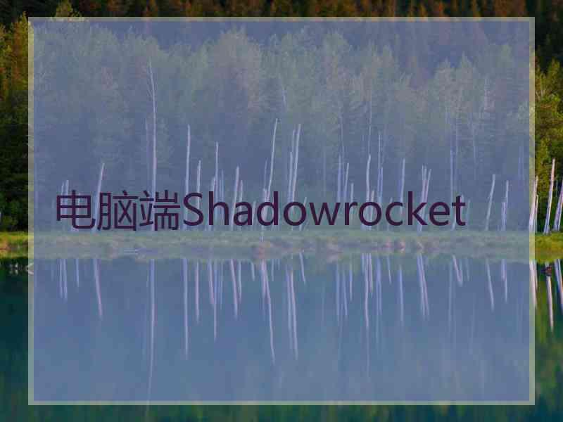 电脑端Shadowrocket