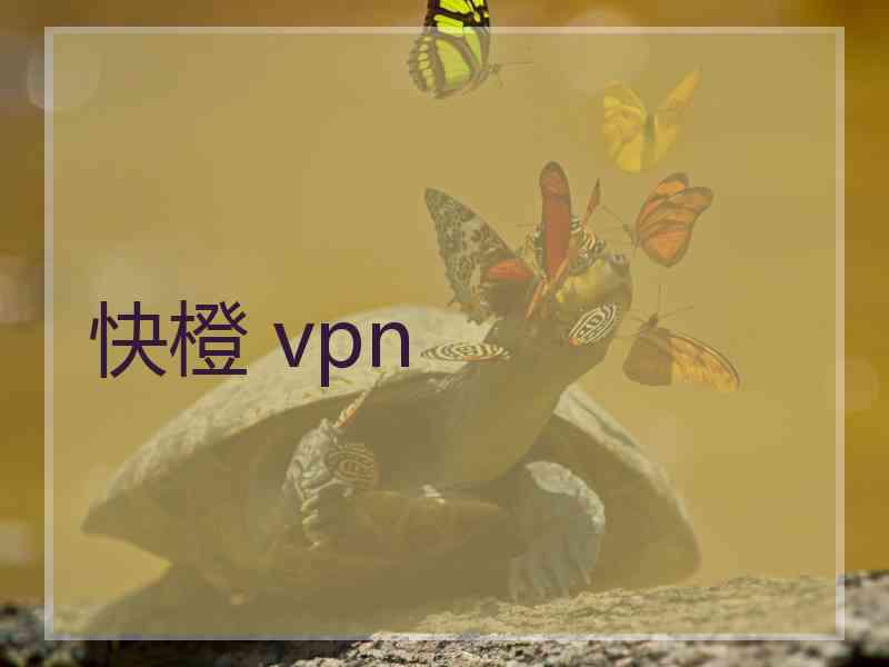 快橙 vpn