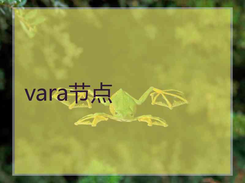 vara节点