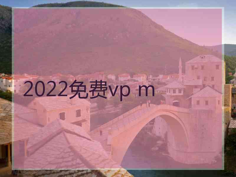 2022免费vp m