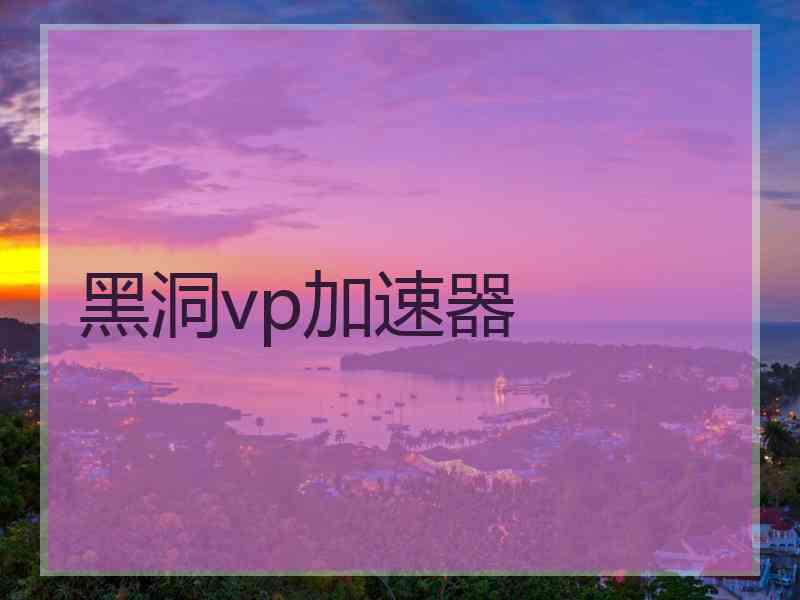 黑洞vp加速器