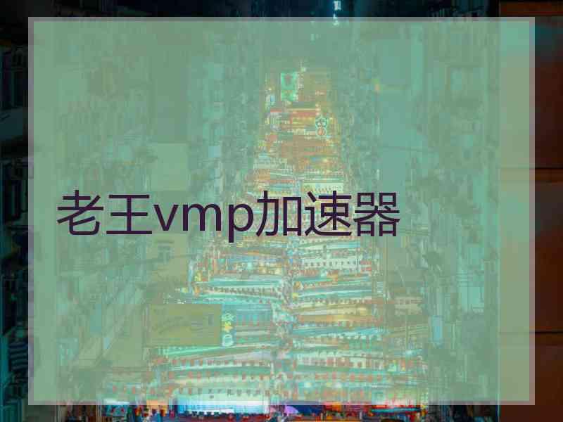 老王vmp加速器