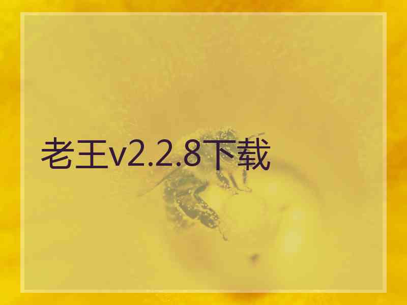 老王v2.2.8下载