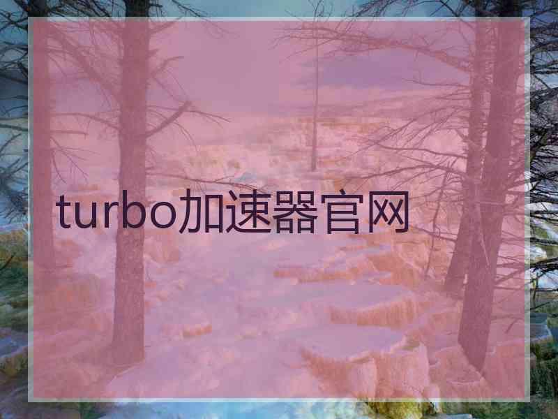 turbo加速器官网