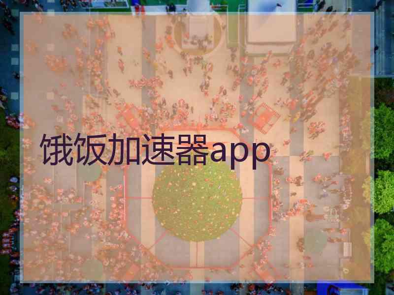 饿饭加速器app