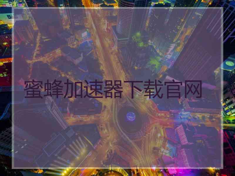 蜜蜂加速器下载官网