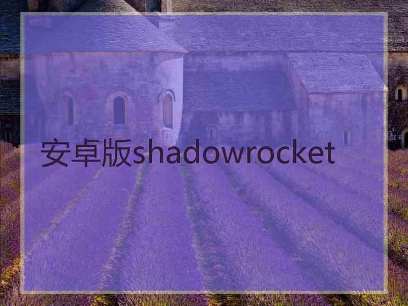 安卓版shadowrocket